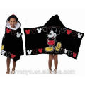 Custom Micky 100% cotton Kid hooded baby towels HDT-004 China Supplier